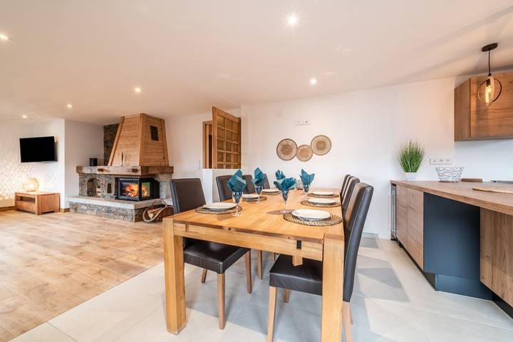 Chalet pour 7 personnes, avec balcon et jardin, animaux acceptés en Haute-Savoie - 4