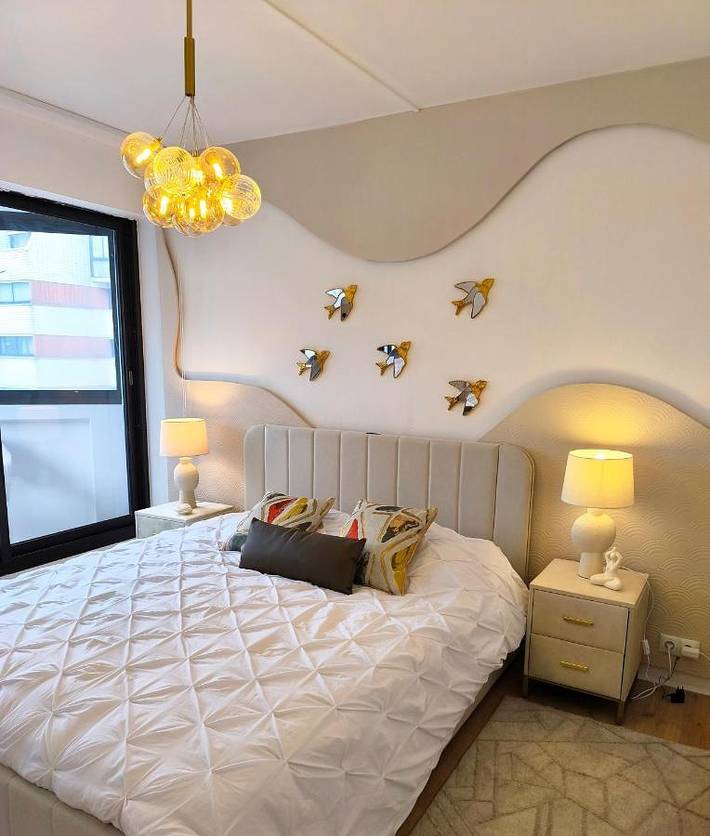 Gîte pour 4 personnes, avec vue et balcon dans Lac De Creteil Creteil