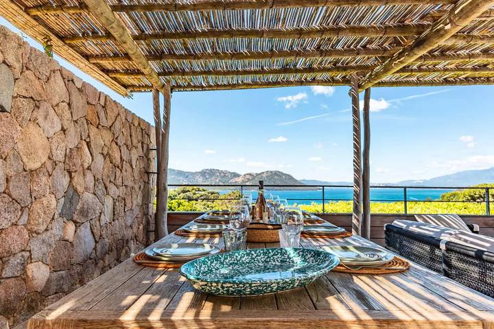 Villa pour 10 personnes, avec vue et jardin dans Cala Rossa