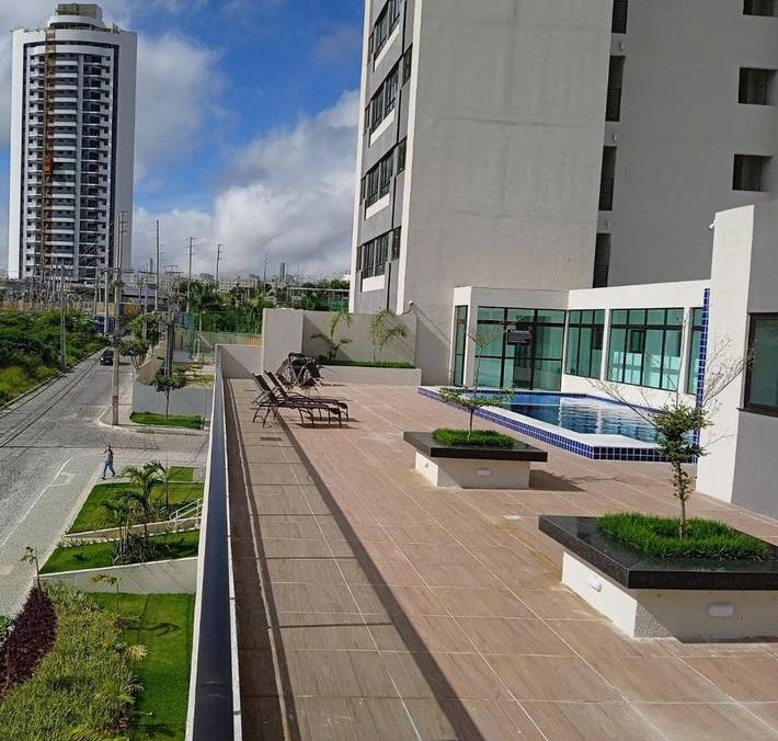 Casas e apartamentos de temporada para 4 pessoas, com piscina e jardim e ainda vista em Caruaru