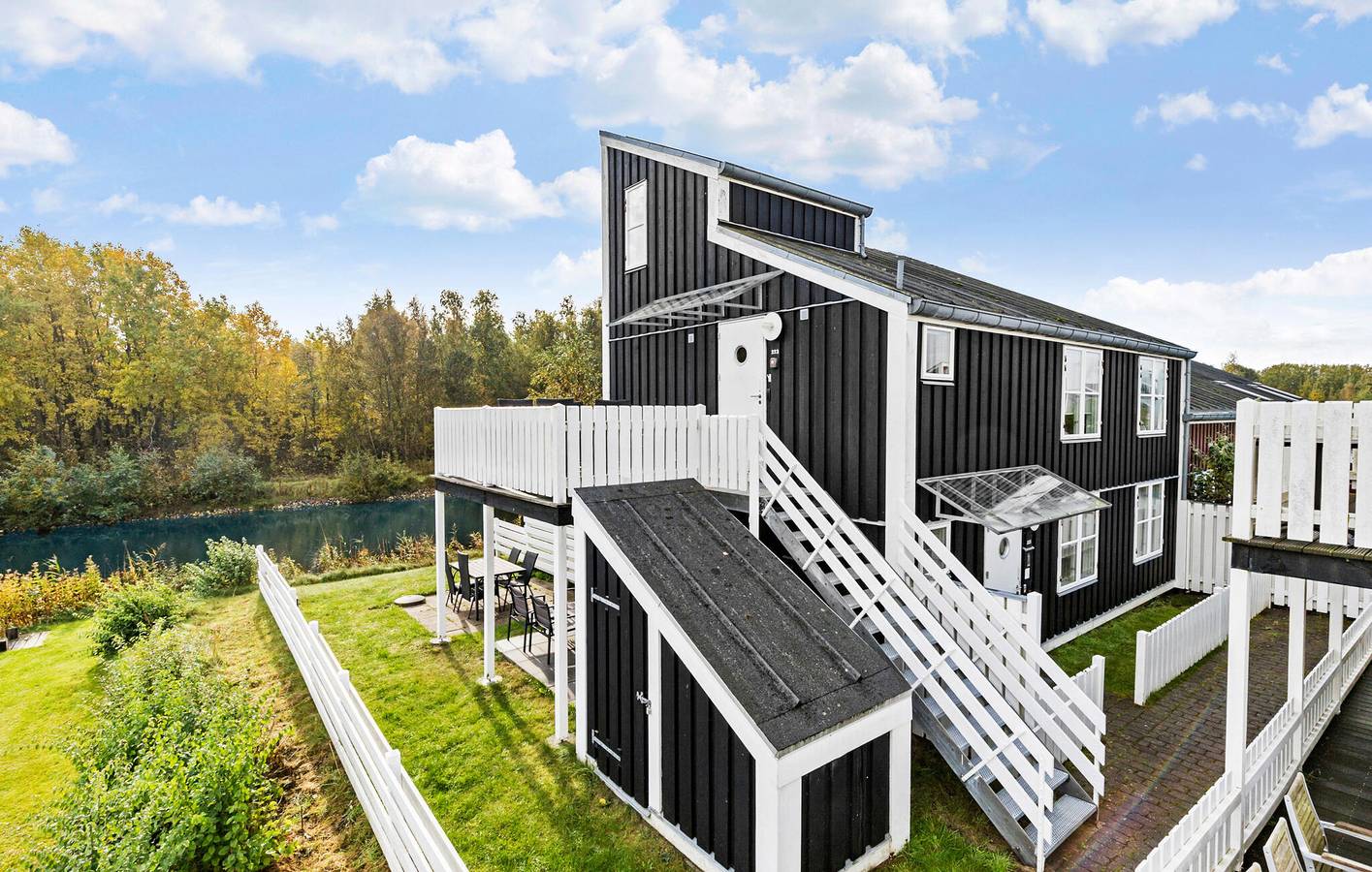 Feriehus for 6 personer med terrasse in Øerne, Ebeltoft