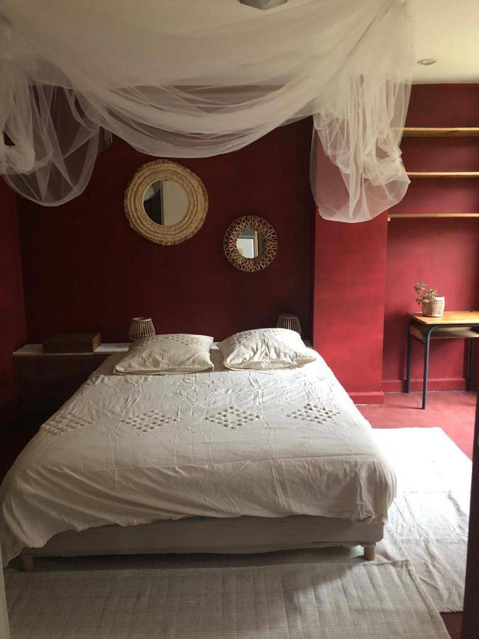 Quadruple Room with Garden View in Rion-des-Landes, Région de Dax