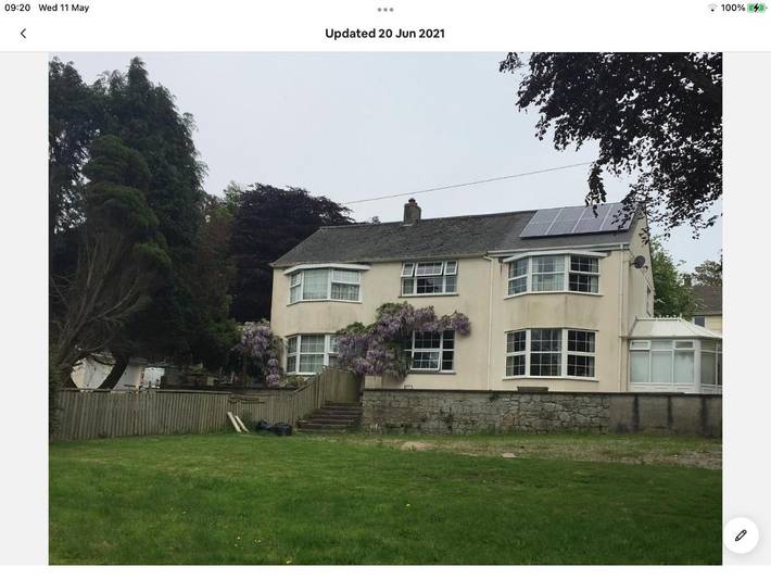 Holiday letting for 4 people, with Terrace in Helston