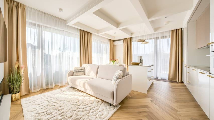 Ferienwohnung für 4 Personen, mit Balkon und Terrasse in Swinemünde