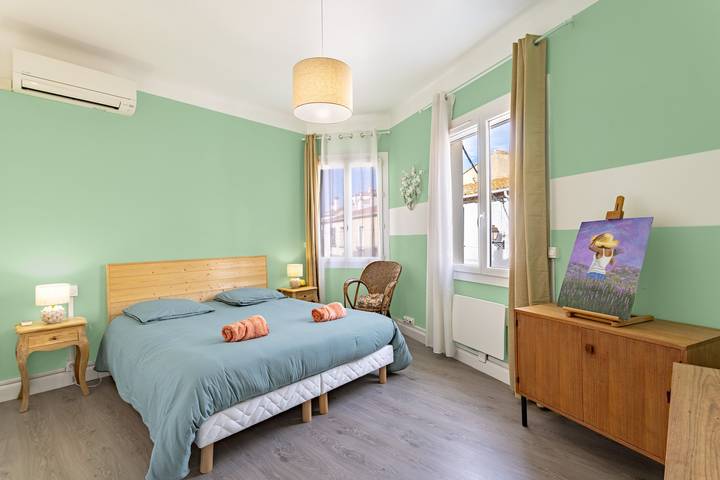 Apartamento entero, Apartamento 'L'Oreneta, Le Boulou, Idéal Curiste' con Wi-Fi y aire acondicionado in Le Boulou, Región Céret