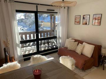 Gîte pour 5 personnes, avec balcon et vue à Saint-Agnan-en-Vercors