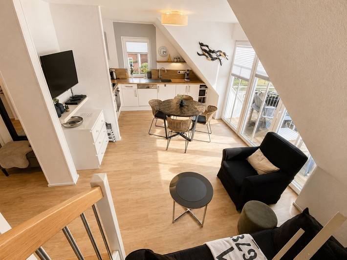 Apartamento de vacaciones para 4 personas, con jardín y balcón - 1