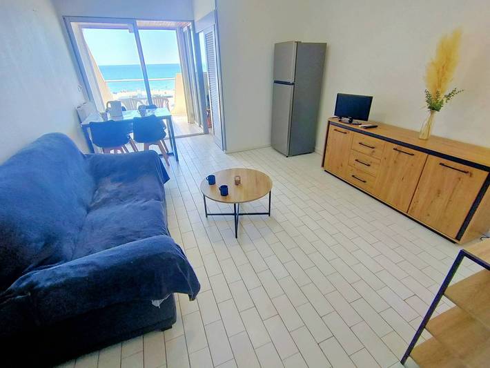 Entire holiday apartment, Panoramic Sea View 2-Bed Apt, Central, Beach & Parking 6Arax in Canet-en-Roussillon, Côte d'Améthyste