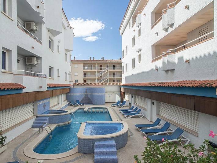 Bungalow pour 3 personnes, avec Balcon et Jacuzzi à Empuriabrava