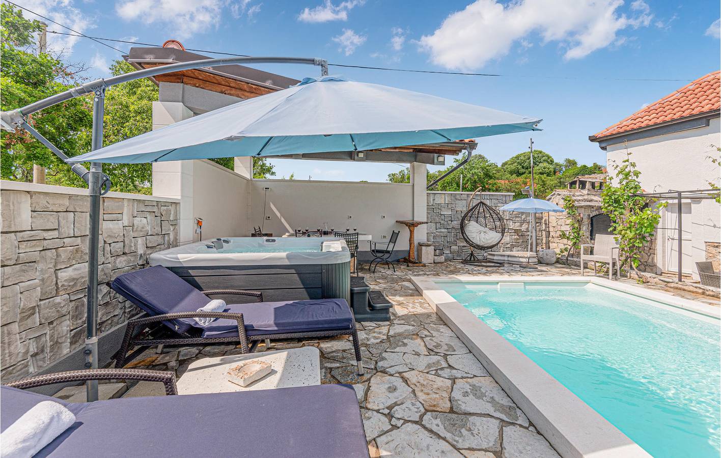 Ferienhaus für 4 Personen mit Garten in Šibenik-Knin