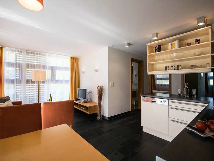Ferienwohnung für 5 Personen, mit Terrasse und Sauna in Samnaun