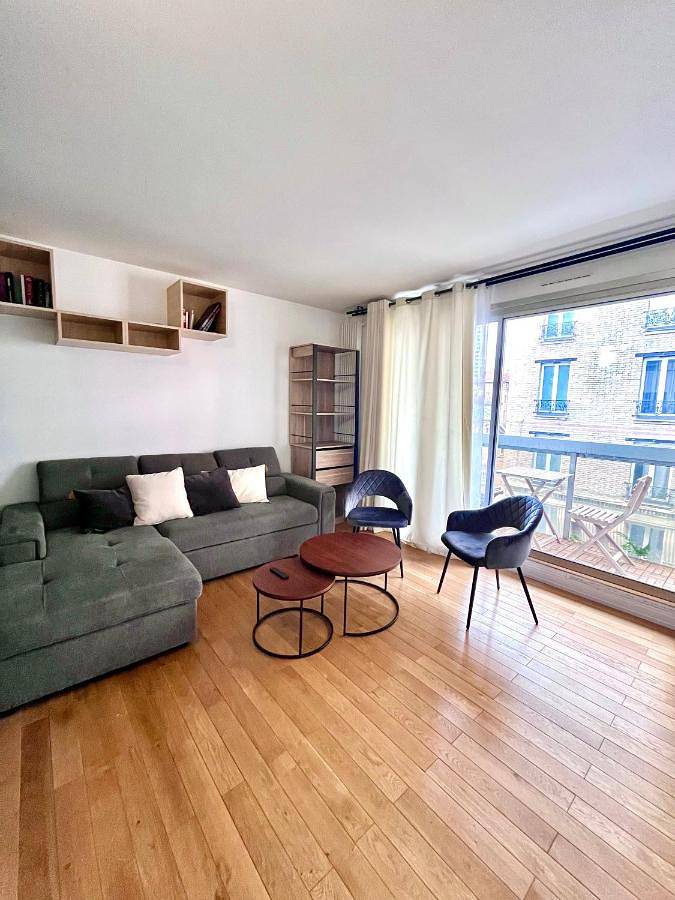 Gîte pour 4 personnes, avec balcon et vue dans Paris Rue Sextius Michel - 2
