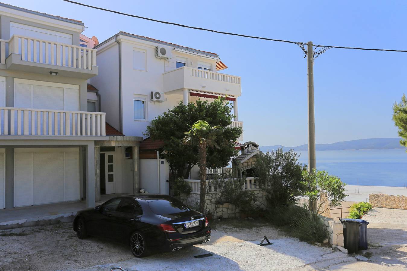 Ganze Wohnung, Studio Appartement mit Terrasse und Meerblick Lokva Rogoznica (Omis) As-13226-a in Lokva Rogoznica, Omis-Riviera