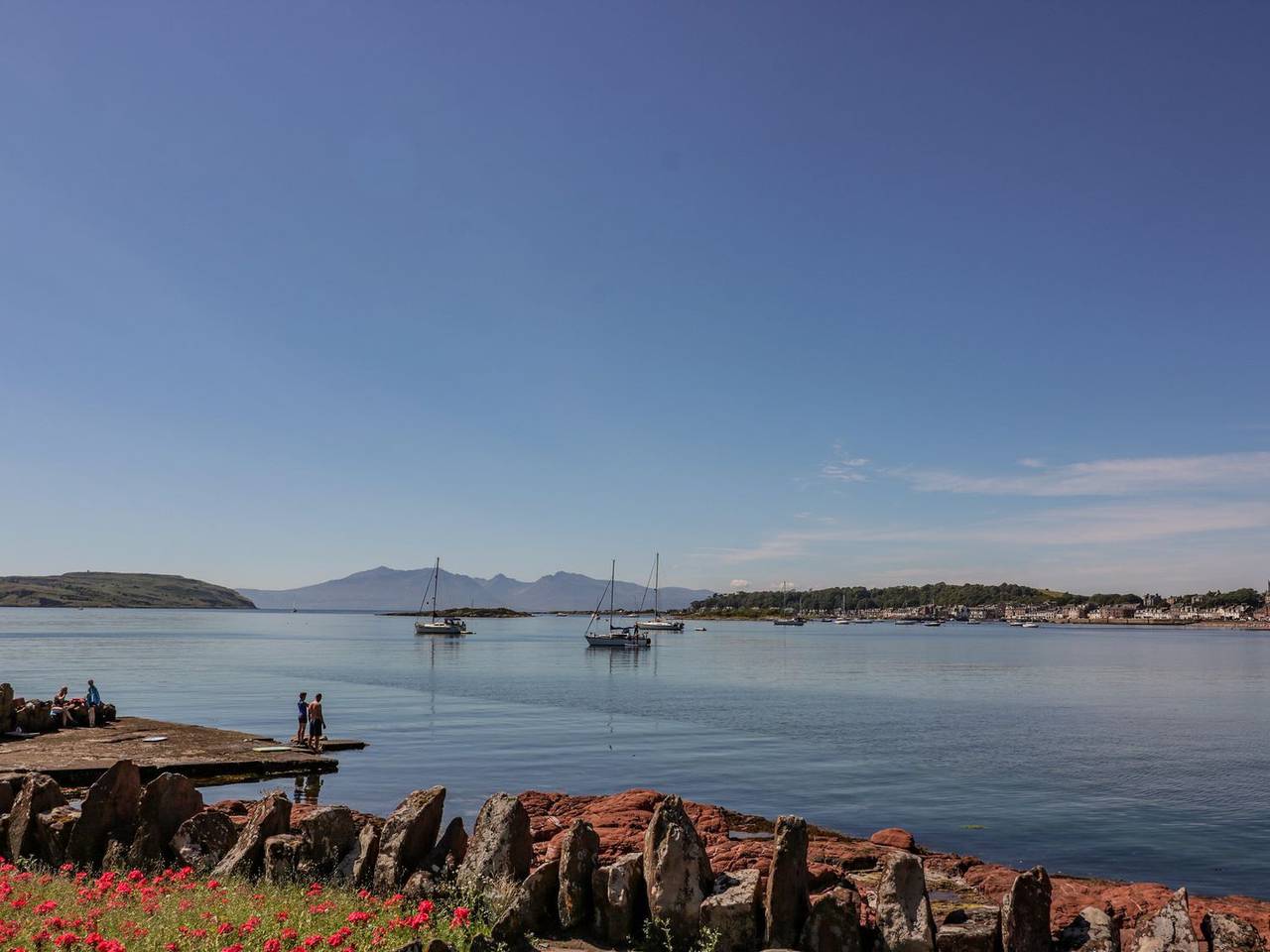 Entire apartment, 8 George Street in Millport, Ayrshire