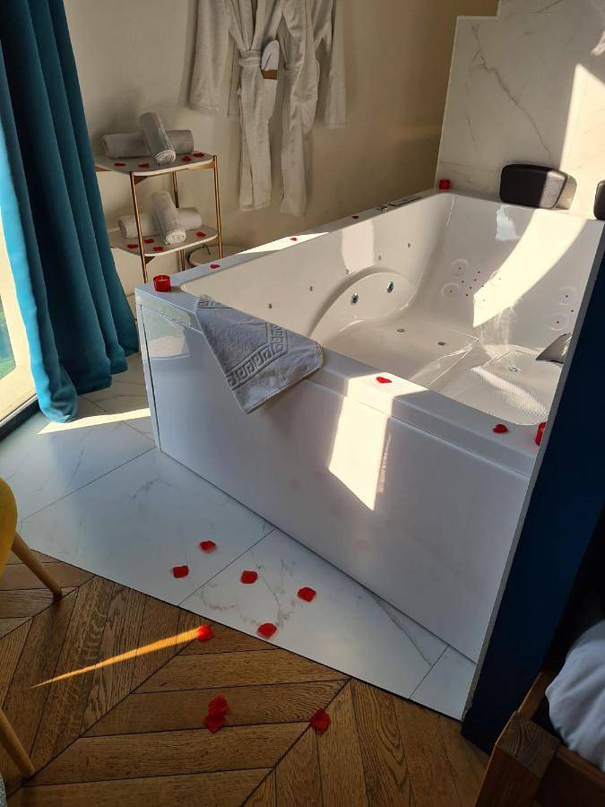 Double Room with Pool View in Trévoux, Ain