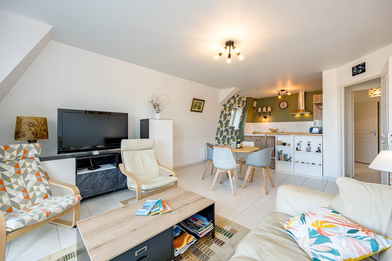 Appartement entier, Magnolia Bleu - Appt 61 m² pour 4 avec parking in Plouha, Côte de Goëlo