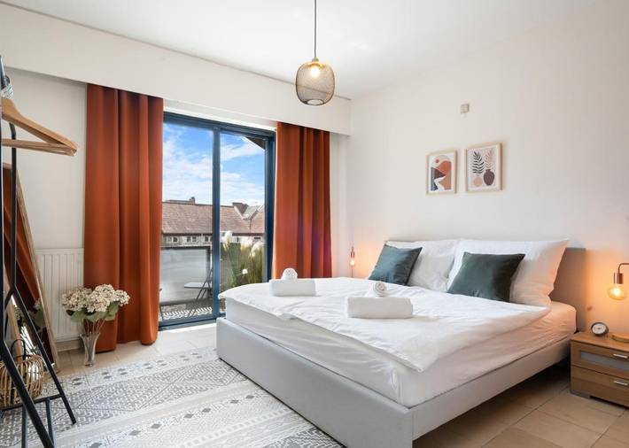 Appartement de vacances pour 8 personnes, avec Balcon ainsi que Terrasse et Vue à Hasselt