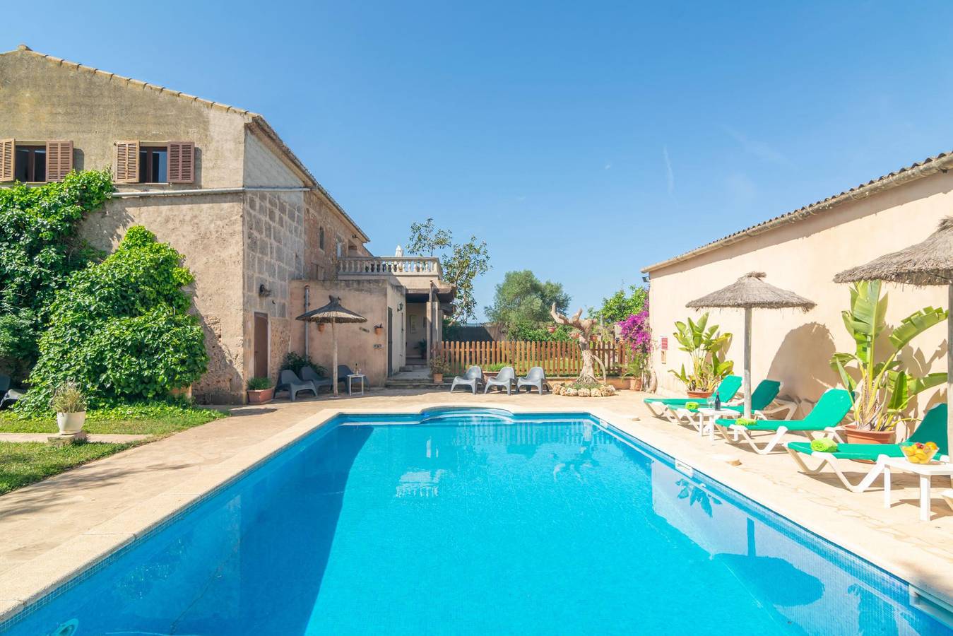 Es Turo 10 - Ferienhaus mit privaten Pool in Campos. Wifi gratis in Campos, Mallorca Süden