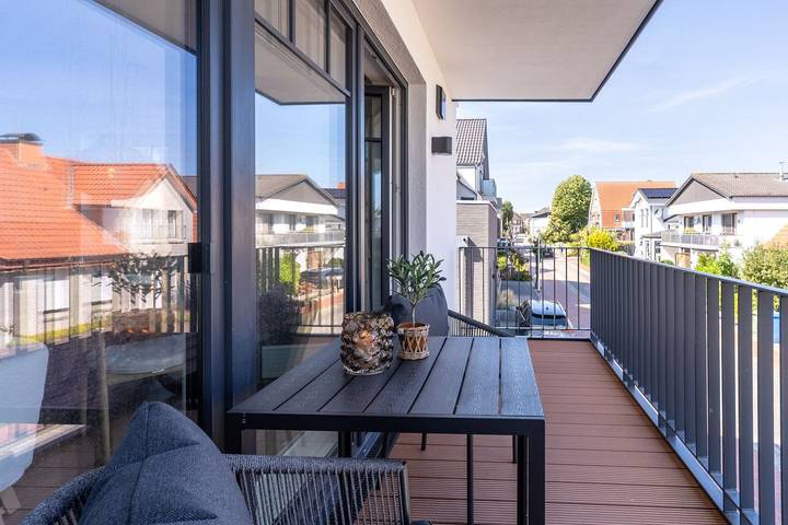 Ganze Wohnung, Fewo Porthouse Whg. 4 Büsum – Hafenlage, Balkon & Hund erlaubt in Hafen Büsum, Büsum