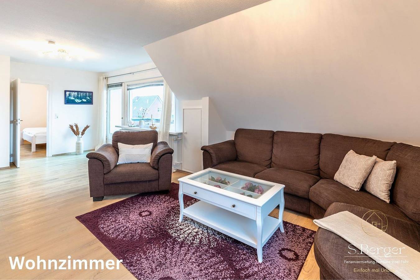 Ganze Wohnung, "Urlaub in der idyllischen Ferienwohnung Brauer auf Föhr: Ihr Traumziel!" in Wyk auf Föhr (Stadt), Wyk auf Föhr