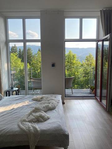 Ferienwohnung für 4 Personen, mit Garten und Ausblick im Böhmerwald