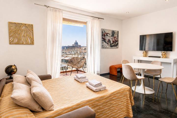 Vacation rental for 4 people, with Lake view in Rome