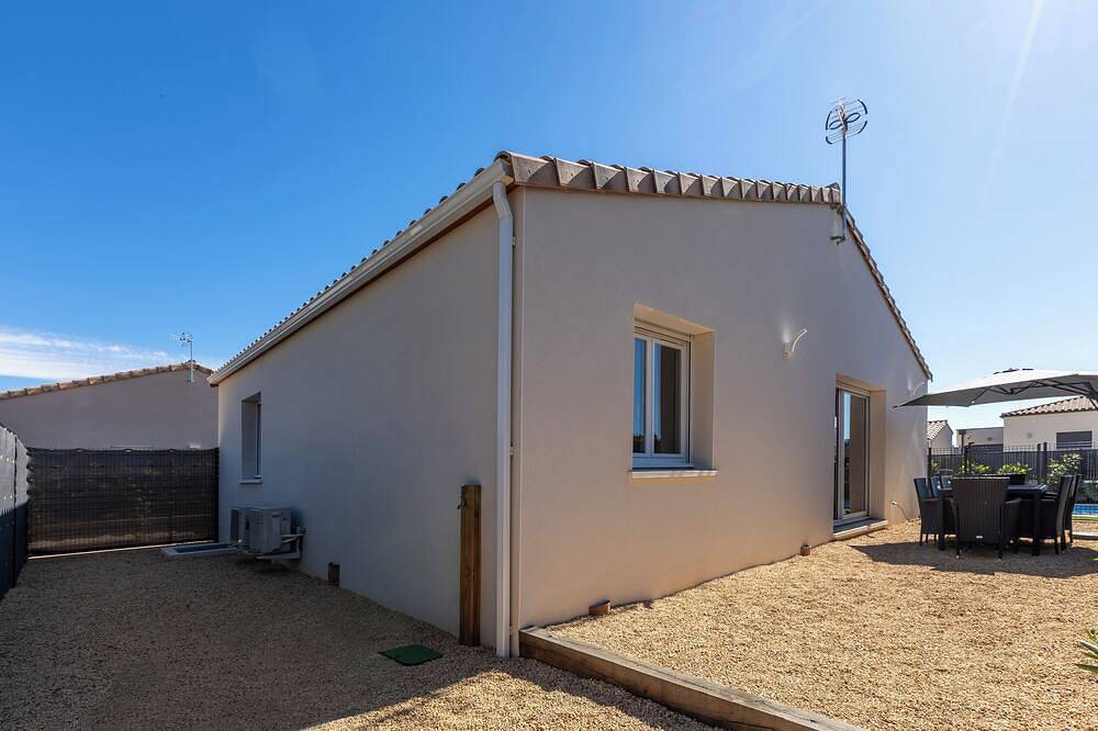 Villa 3ch Moderne Piscine Chauffée Clim in Cessenon-sur-Orb, Region de Béziers