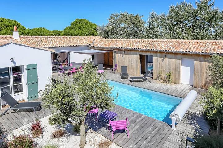 Villa pour 8 personnes, avec jardin, animaux acceptés - 1