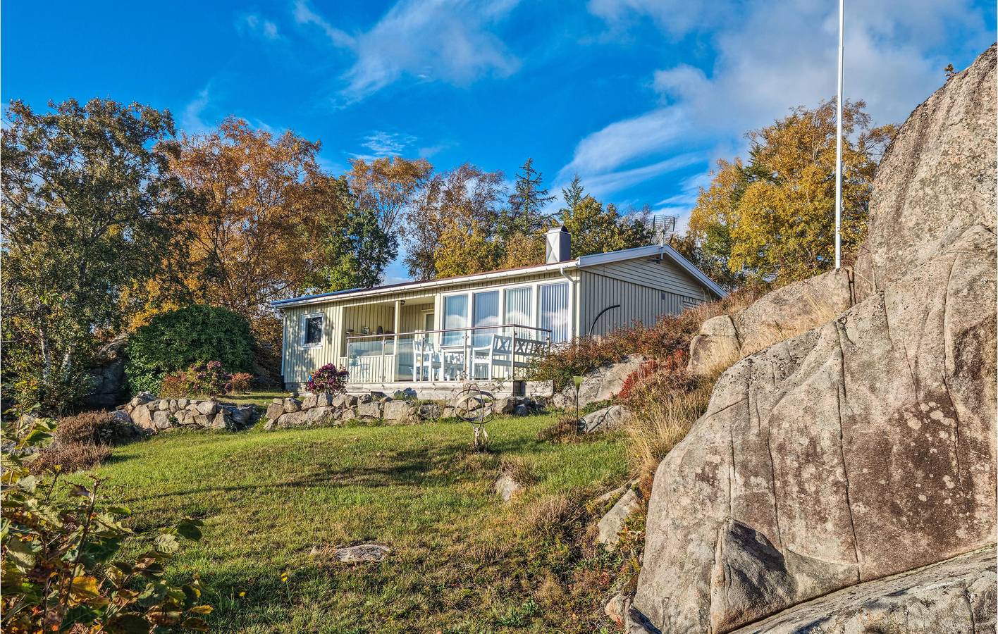 Feriehus for 6 personer med utsikt in Lindesnes 