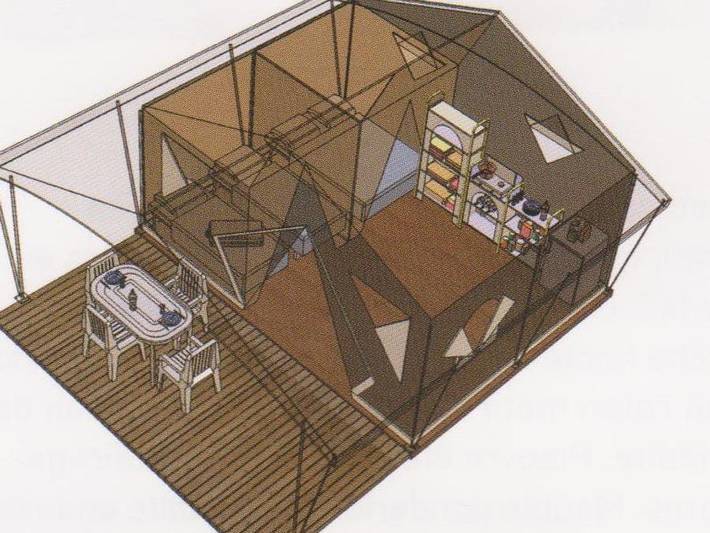Location de vacances pour 4 personnes à Vallon-Pont-d'Arc - 4