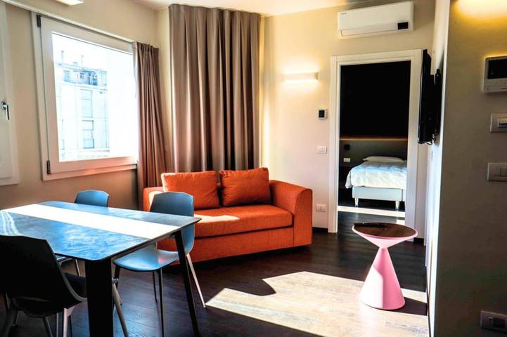 Apartahotel para 2 personas, con vistas y balcón en Venecia