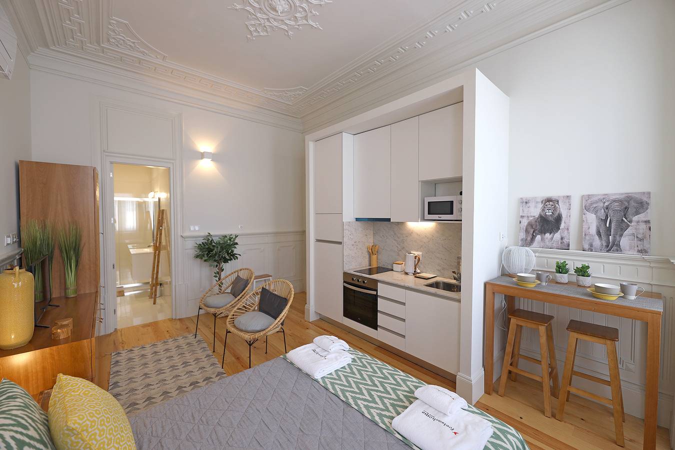 Estúdio inteiro, Apartamento estúdio para 2 pessoas in Massarelos, Porto