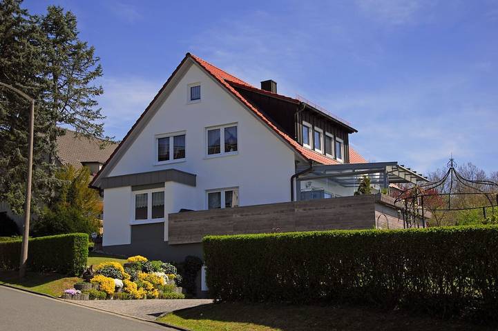 Ferienwohnung für 5 Personen, mit Balkon und Garten