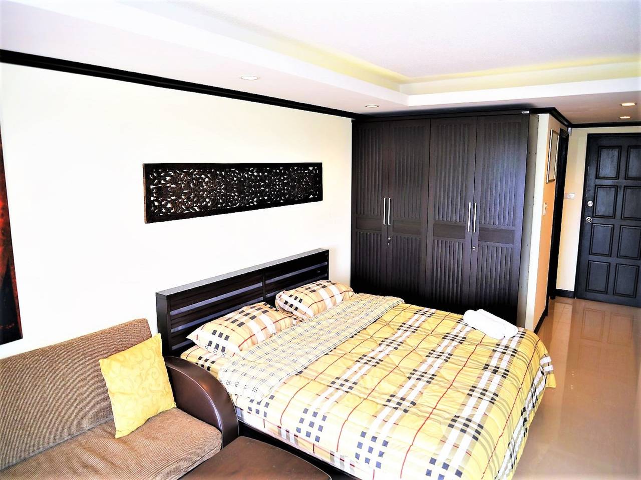 Gehele studio, Large corner studio condo Jomtien in Pattaya, Changwat Chonburi