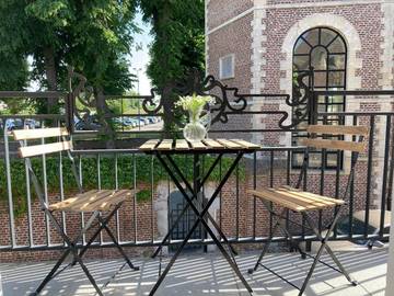 Gîte pour 4 personnes, avec balcon et vue à Tongres