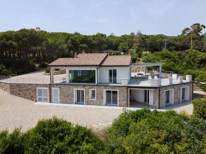 Ferienhaus für 5 Personen, mit Balkon und Terrasse sowie Garten in Lacona - 4