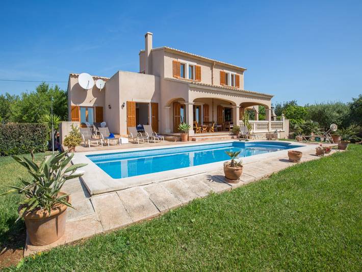 Ferienhaus für 8 Personen, mit Garten und Pool in Calonge (Mallorca)