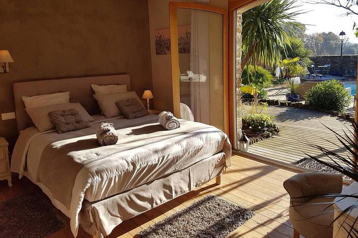 Chambre d’hôte pour 2 personnes, avec jardin et jacuzzi en Bretagne - 4