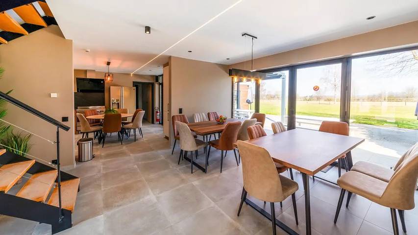 Ferienhaus mit Meerblick für 24 Personen, mit Sauna und Pool sowie Garten in Belgien - 4