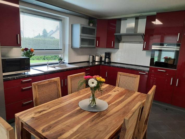 Ferienwohnung für 8 Personen, mit Terrasse und Garten sowie Ausblick in Liepgarten - 4