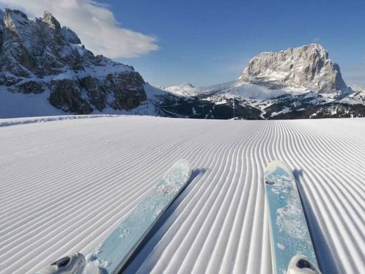 Hütte für 3 Personen, mit Garten, mit Haustier auf der Seiser Alm - 3