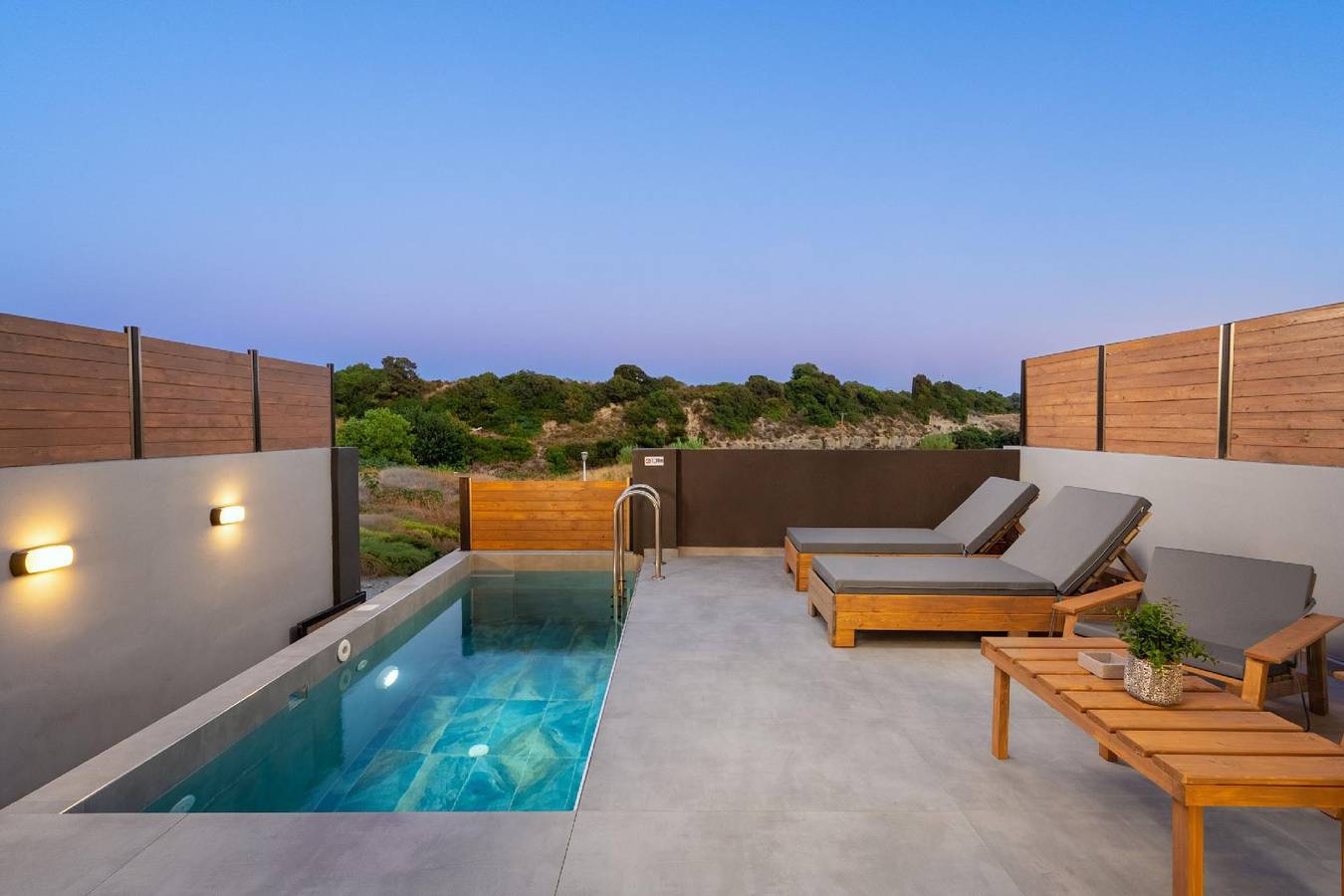 Armonikon Pool Villa 3 in Rhodos City, Rhodes