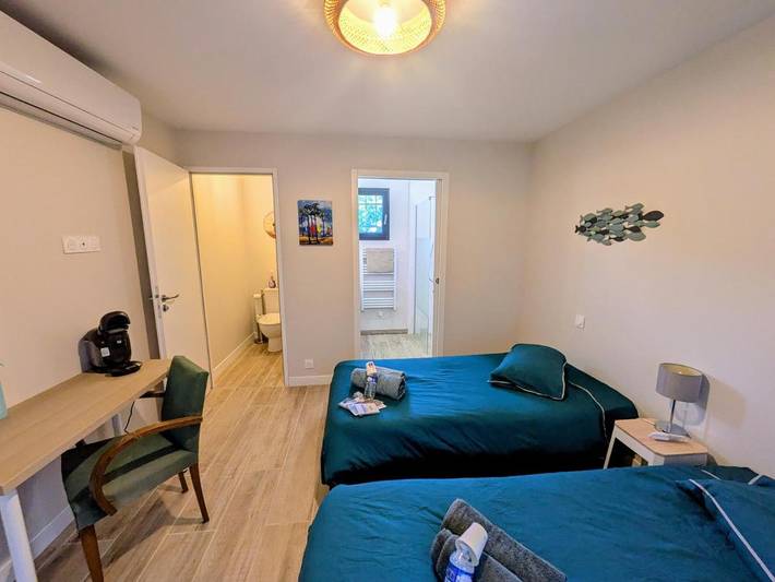 Maison d’hôte pour 2 personnes, avec Balcon ainsi que Terrasse et Vue à Gujan-Mestras - 4