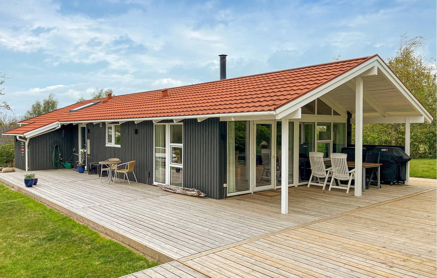 Ferienhaus für 8 Personen mit Whirlpool in Hvalpsund, Farsø