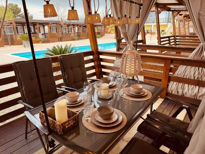 Camping für 4 Personen, mit Terrasse in Dalmatien - 3