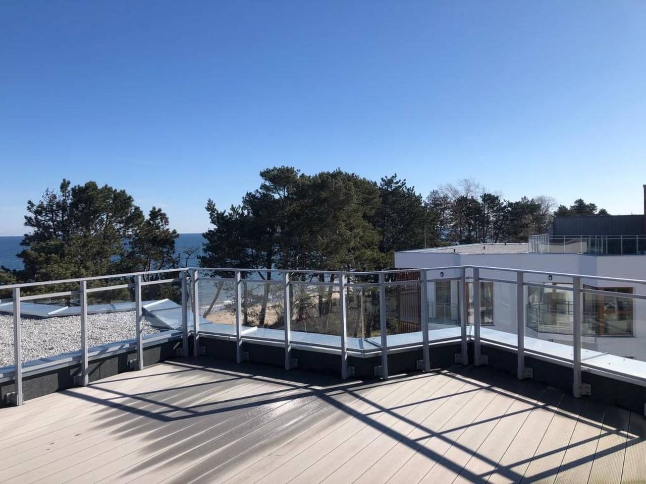 Cały apartament, Appartement in Gąski mit Terrasse in Gąski, Powiat koszaliński