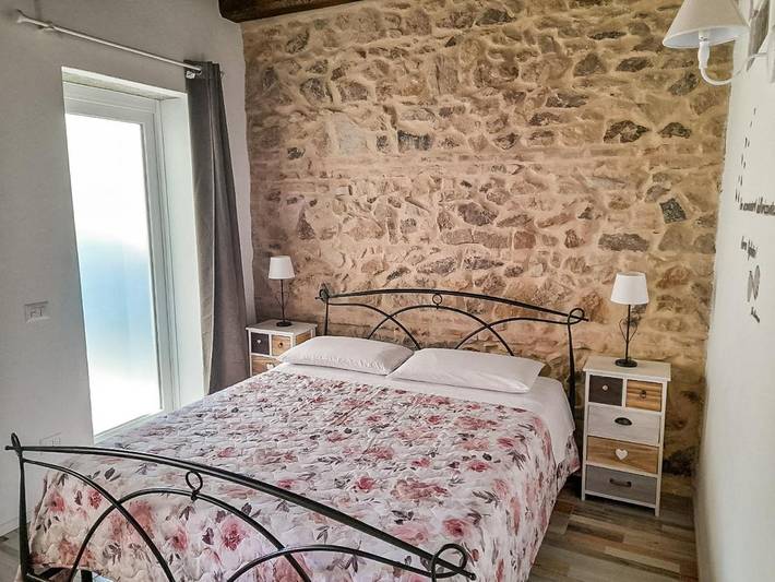 Ferienhaus für 2 Personen, mit Balkon und Terrasse sowie Garten und Ausblick