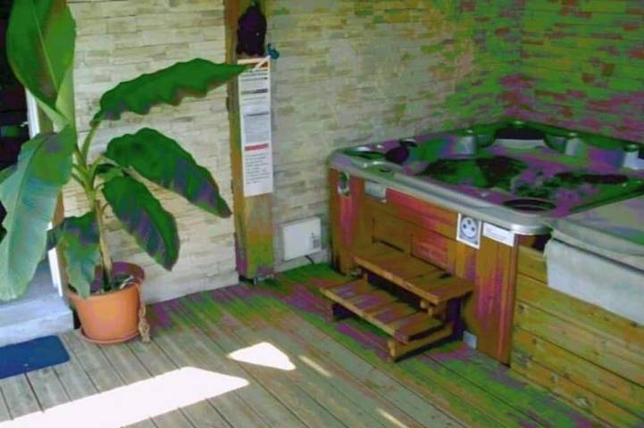 Gîte pour 9 personnes, avec jacuzzi ainsi que jardin et balcon à Château-la-Vallière - 3