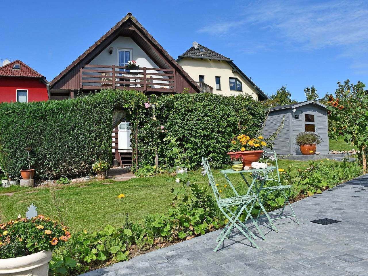 Ganze Ferienwohnung, Ferienhaus zur Granitz mit Terrasse und Sauna in Lancken-Granitz, Rügen