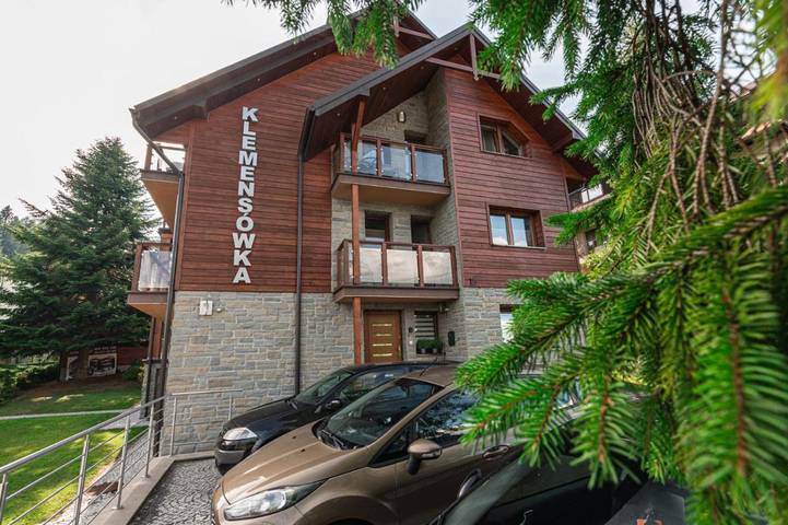 Dom gościnny dla 2 osób, z ogród i widok oraz balkon w Krynica-Zdrój